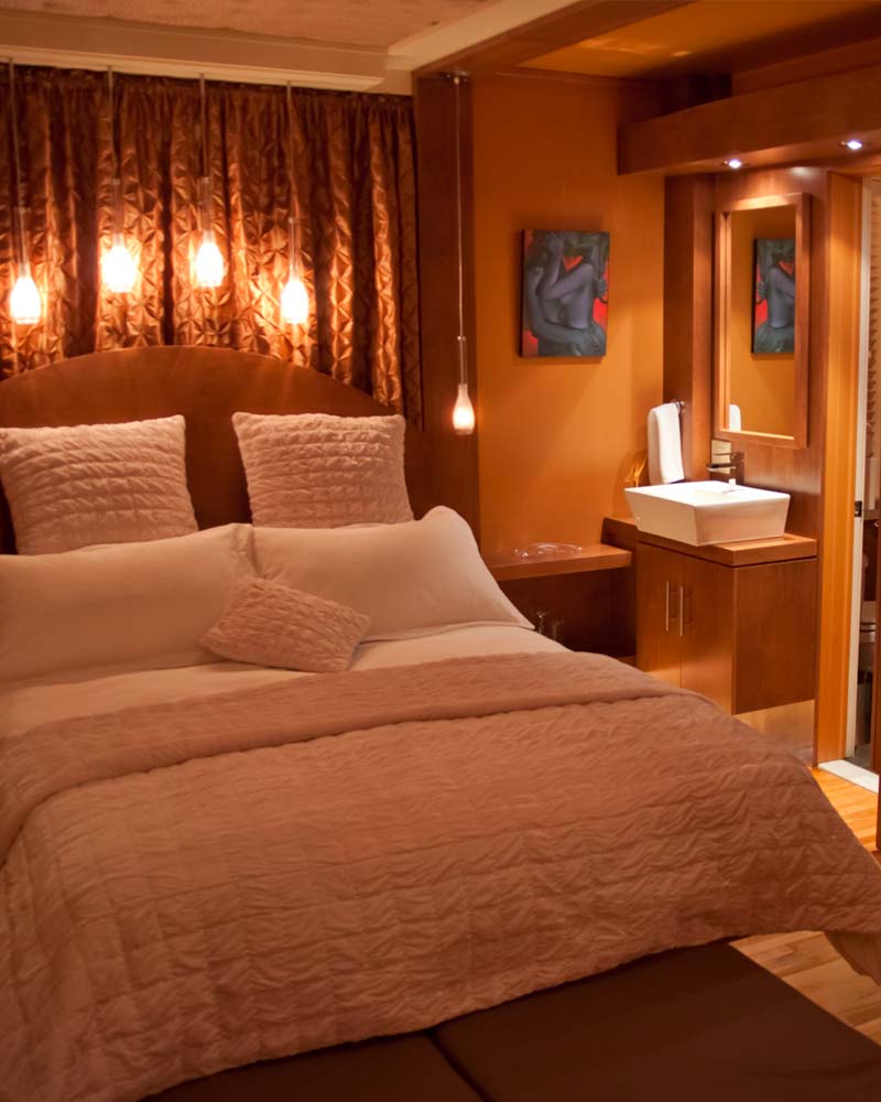 Chambre La Romantique - Auberge du Chemin Faisant